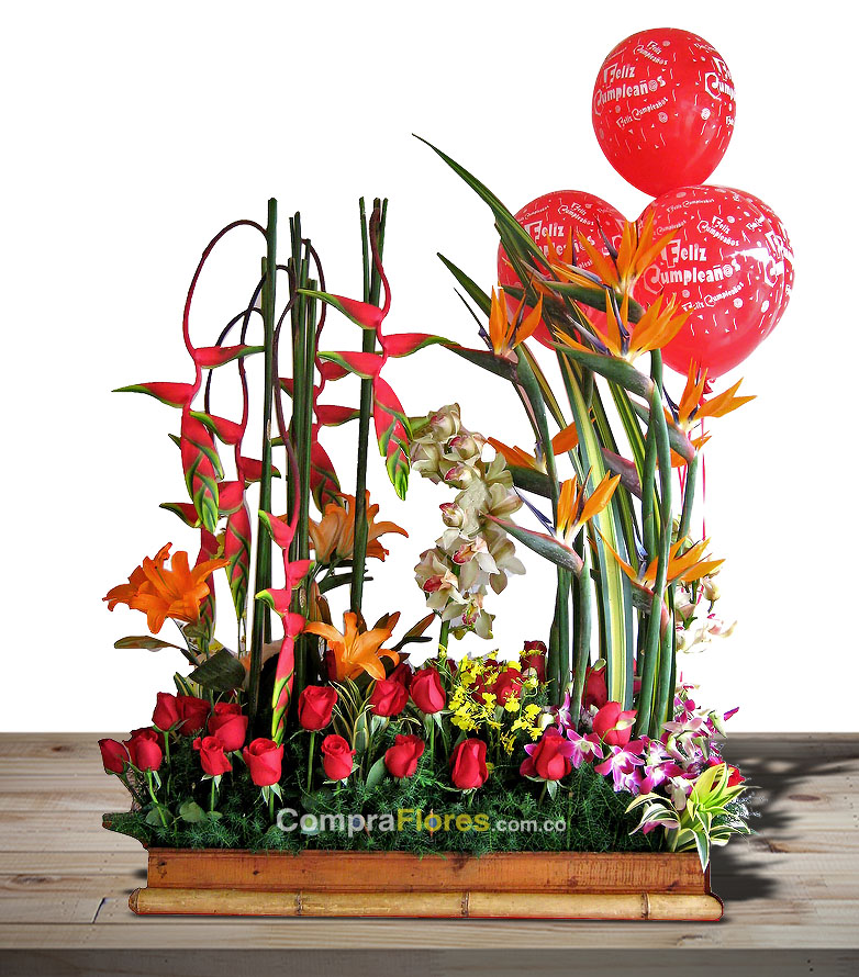 Comienzo ramos de flores cali