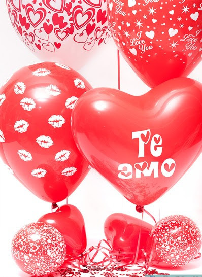 globos en helio amor