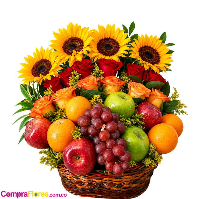 Frutero Solar, Girasoles y Rosas Cali