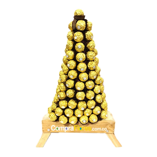 Torre chocolates ferrero rocher