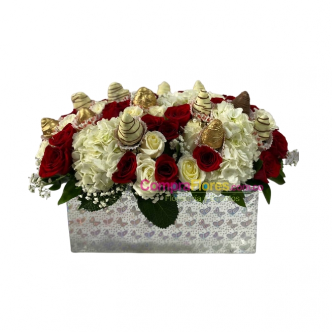 Ramo Floral con Fresas 