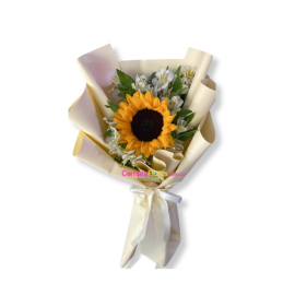 Girasol y Astromelias